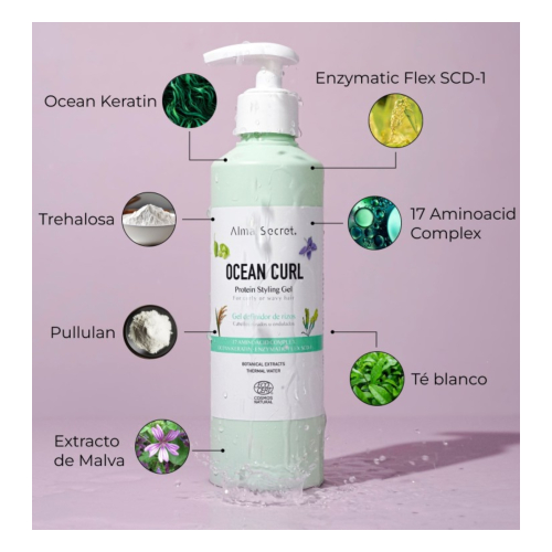 Alma Secret - Gel Definidor de Cachos Ocean Curl