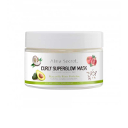 Alma Secret - Máscara capilar Curly Superglow para cabelos cacheados 250 ml