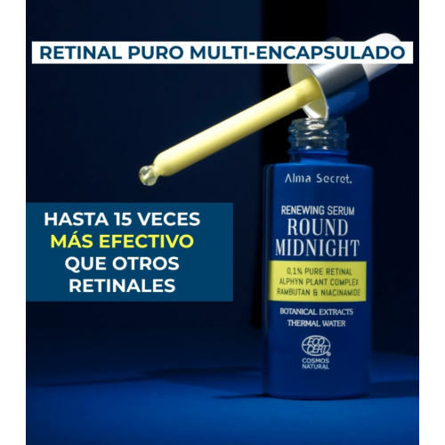 Alma Secret - Soro Retinal Puro Round Midnight 0,1%