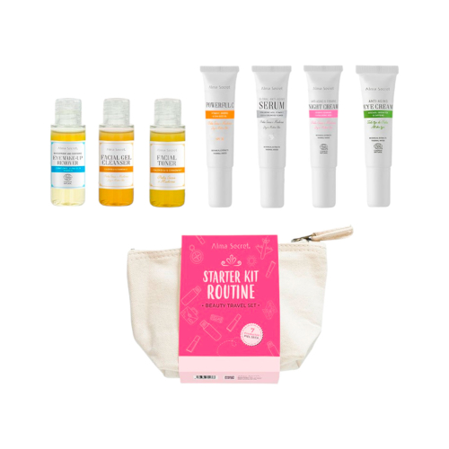 Alma Secret - Conjunto Beauty Travel Starter Kit Routine - Pele seca