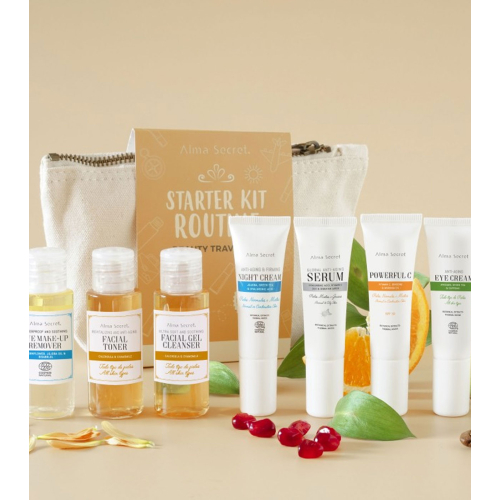 Alma Secret - Conjunto Beauty Travel Starter Kit Routine - Pele sensível e mista