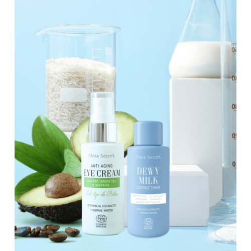 Alma Secret - Kit para Contorno dos Olhos e Mini Dewy Milk