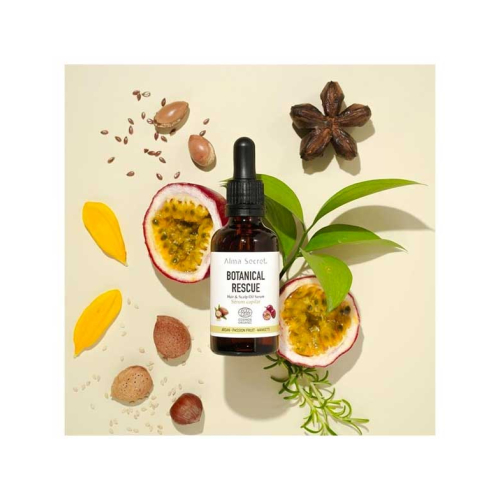 Alma Secret - Gift set serum para cabelo Botanical Rescue + máscara Curly Superglow