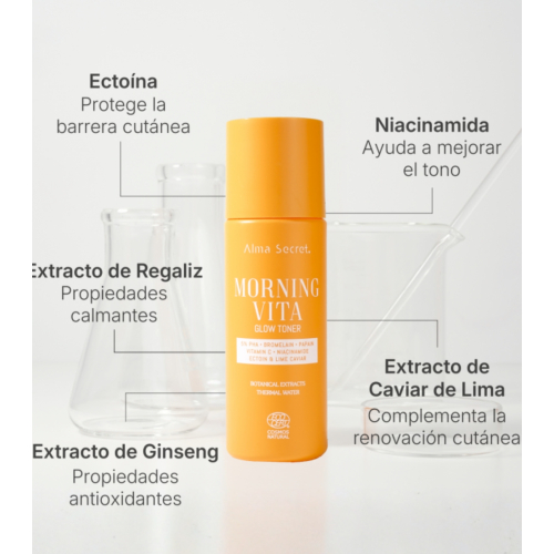 Alma Secret - Tônico Esfoliante Ativo Morning Vita Glow