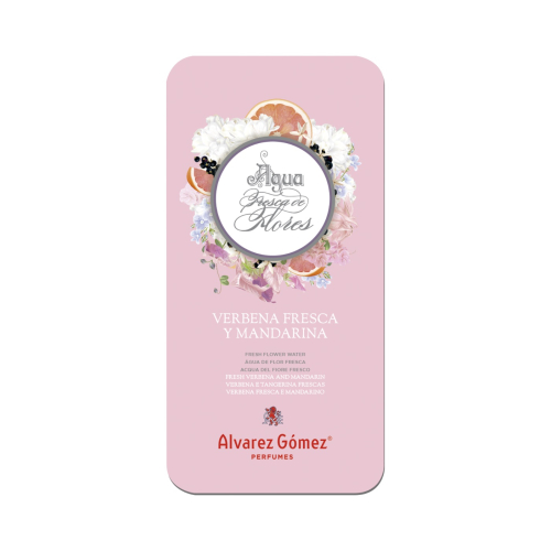 Álvarez Gómez - Lata de água de flores frescas - Verbena fresca e tangerina