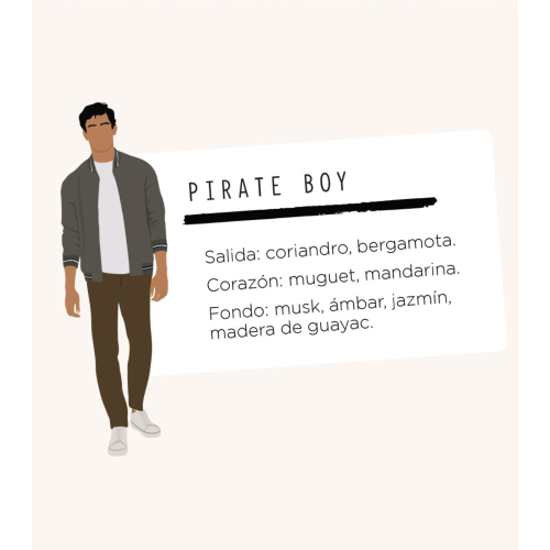 AMBAR Perfums - *Boutique* - Aromatizador de Ambientes em Spray - Pirate Boy