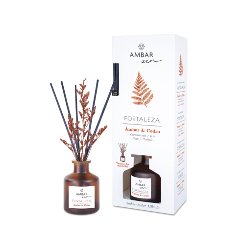 AMBAR Perfums - *Zen* - Aromatizador de Ambientes Mikado - Intensidade: Âmbar e Cedro
