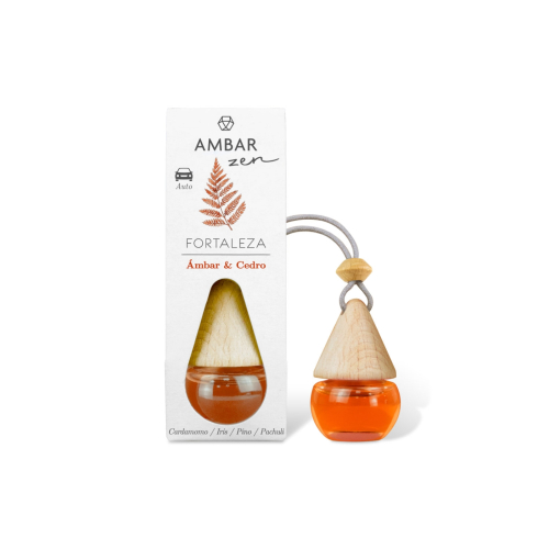 AMBAR Perfums - *Zen* - Aromatizador de ar para carro - Intensidade: Âmbar e Cedro