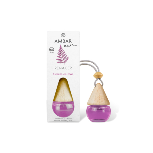 AMBAR Perfums - *Zen* - Ambientador para Carro - Renascimento: Flor de Cerejeira