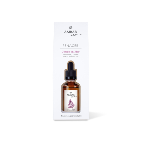 AMBAR Perfums - *Zen* - Essência solúvel em água - Renascimento: Flor de cerejeira