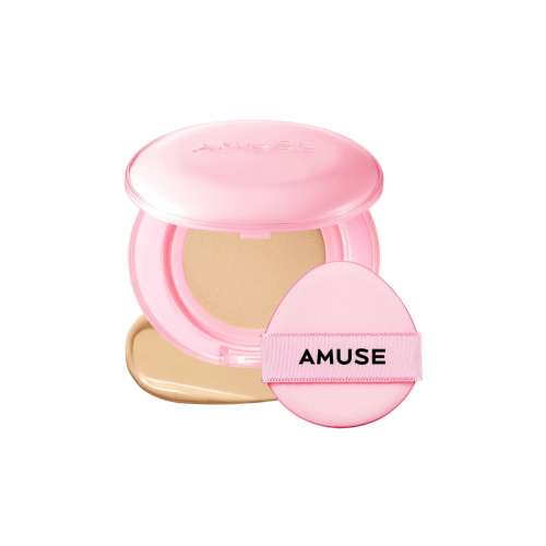 Amuse - Base Cushion Dew Power Vegan SPF50 PA++++ - 02: Healthy