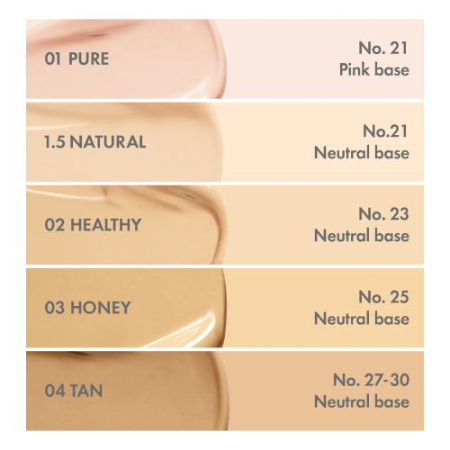 Amuse - Base Cushion Dew Power Vegan SPF50 PA++++ - 02: Healthy