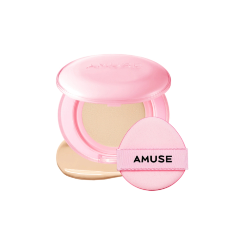 Amuse - Base Cushion Dew Power Vegan SPF50 PA++++ - 1.5: Natural