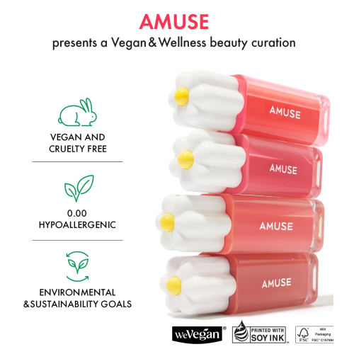 Amuse - Lip Tint Dew Tint - 08: Amethyst