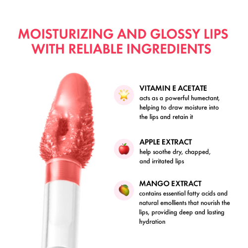 Amuse - Lip Tint Dew Tint - 10: Peach Bunny