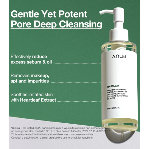 Anua - Óleo de Limpeza Heartleaf Pore Control