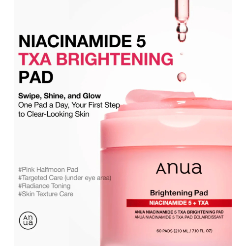 Anua - Formato de almofadas Niacinamide 5 TXA Brightening