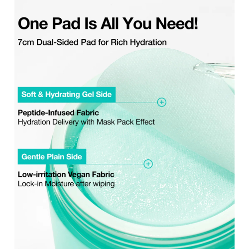 Anua - Formato de almofadas PDRN 100 Hyaluronic Acid Glow