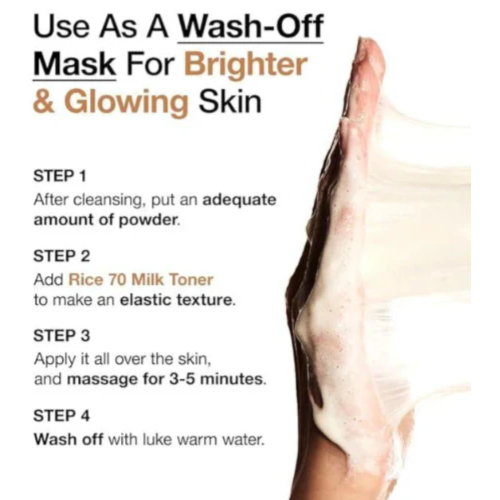 Anua - Limpador Rice Enzyme Brightening Cleansing Powder