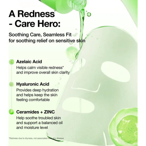 Anua - Máscara facial anti-imperfeições AZ Complex + CICA