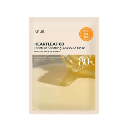 Anua - Máscara hidratante em ampolas Heartleaf 80