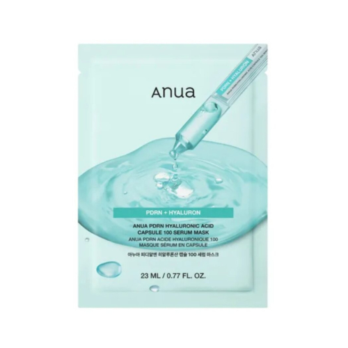 Anua - Máscara de sérum regeneradora PDRN Hyaluronic Acid Capsule 100