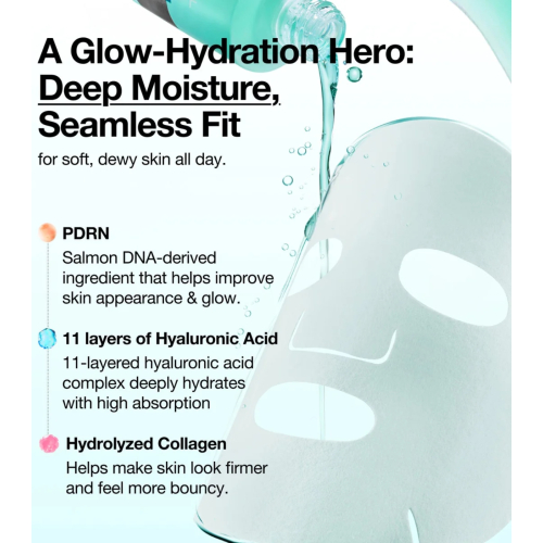 Anua - Máscara de sérum regeneradora PDRN Hyaluronic Acid Capsule 100