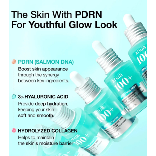 Anua - Sérum hidratante com ácido hialurônico PDRN Capsule 100