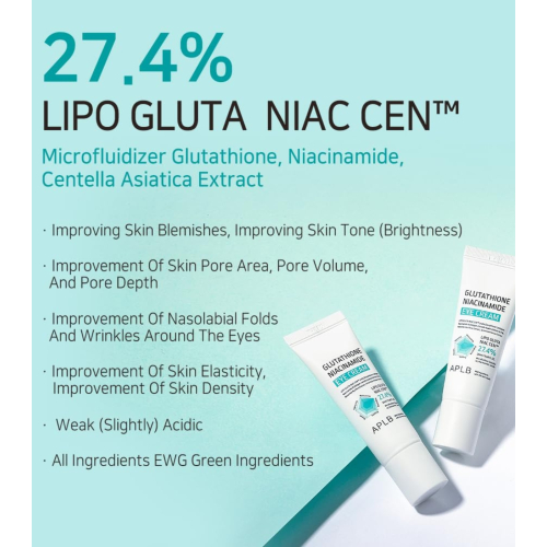 APLB - Contorno de Olhos Iluminador Glutathione Niacinamide