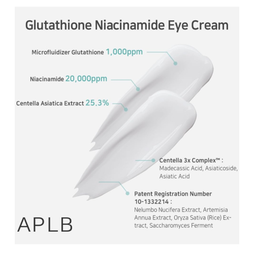 APLB - Contorno de Olhos Iluminador Glutathione Niacinamide