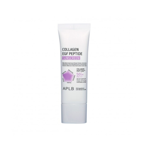 APLB - Protetor solar facial Collagen Egf Peptide SPF50+ PA++++