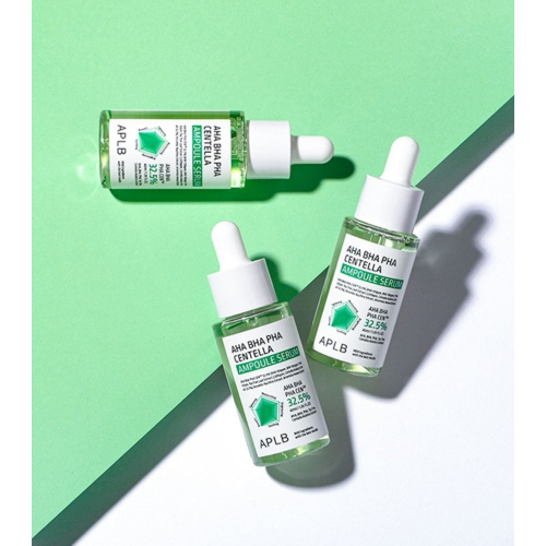 APLB - Sérum facial esfoliante AHA BHA PHA Centella Ampoule