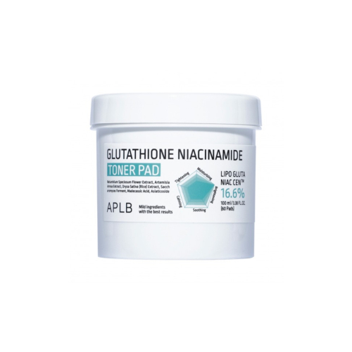 APLB - Discos Tônicos Faciais Hidratantes Glutathione Niacinamide - 60pads