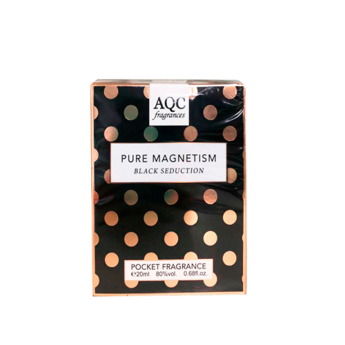 AQC Fragances -  Eau de Toilette Pure Magnetism - Black Seduction