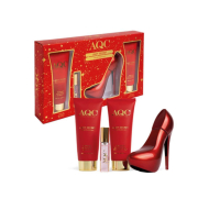 AQC Fragrances - Conjunto de presente Lady Secret - Red Edition