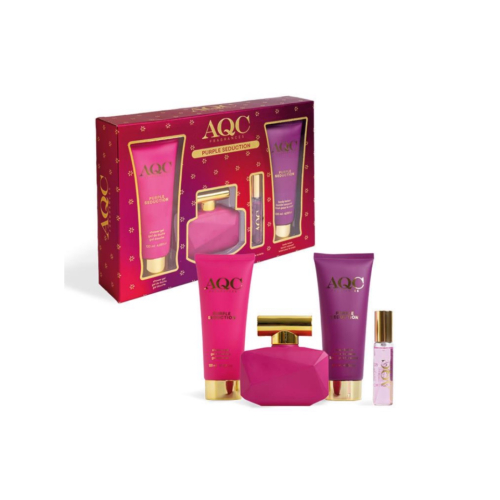 AQC Fragrances - Conjunto de Presente - Purple Seduction