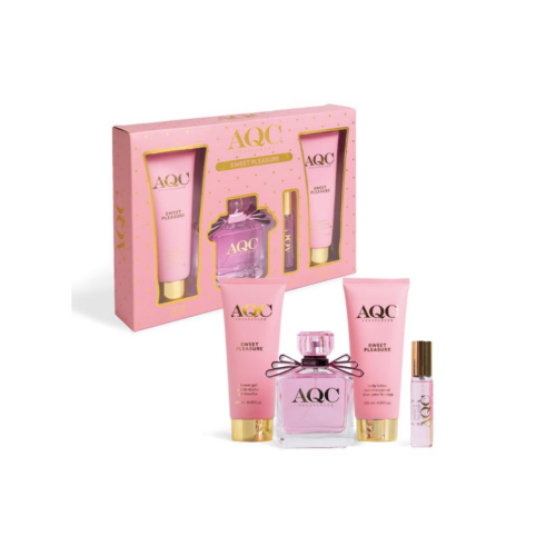AQC Fragances - Conjunto de presente - Sweet Pleasure