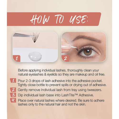 Ardell - Kit Extensões de Pestanas Naked Extensions