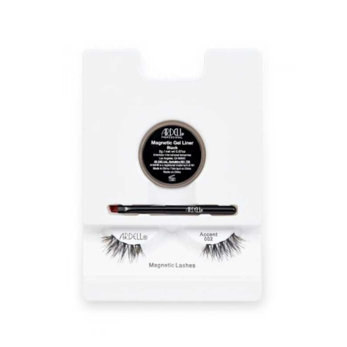 Ardell - Kit para cílios postiços e delineador Magnetic Liner & Lash - Accent 002
