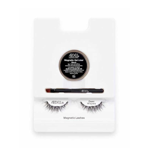Ardell - Kit para cílios postiços e delineador Magnetic Liner & Lash - Demi Wispies