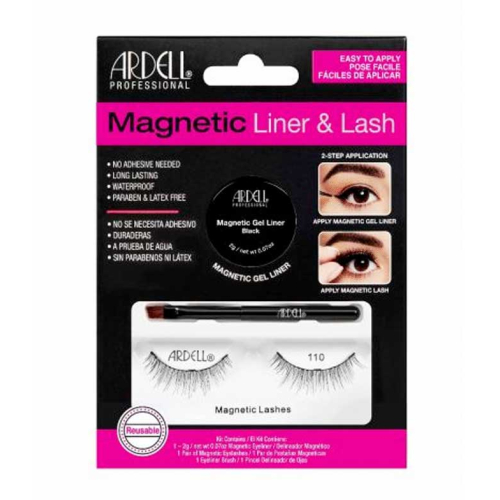 Ardell - Kit para cílios postiços e delineador Magnetic Liner & Lash - Lash 110