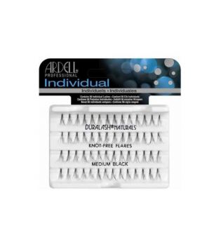 Ardell - Duralash Individual False Eyelashes - AR65052: Medium Black