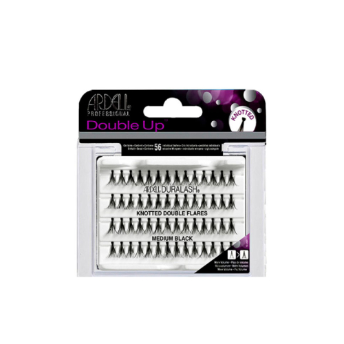 Ardell - Duralash Individual False Eyelashes -Double Up:  Medium Black