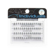 Ardell - cílios postiços individuais Duralash - Knotted Flares: Short Black