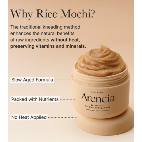 Arencia - Limpador Facial Calendula Rice Mochi