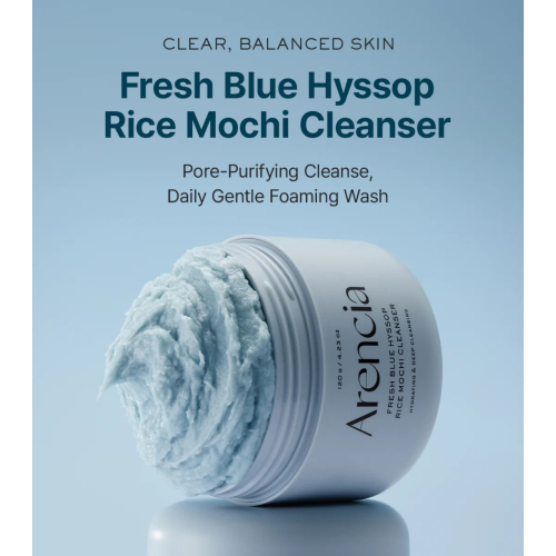 Arencia - Limpador Facial Fresh Blue Hyssop Rice Mochi