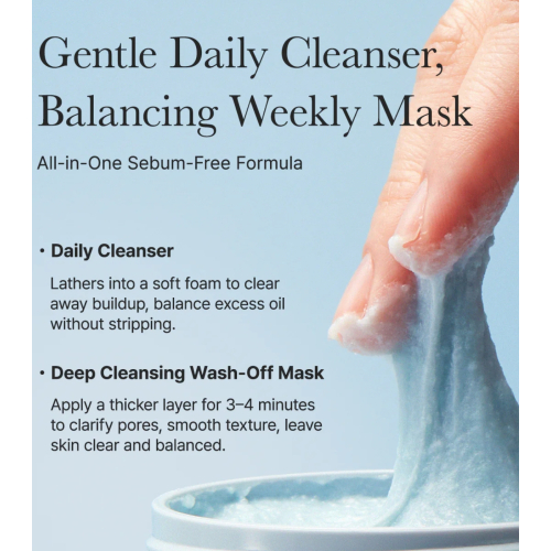 Arencia - Limpador Facial Fresh Blue Hyssop Rice Mochi