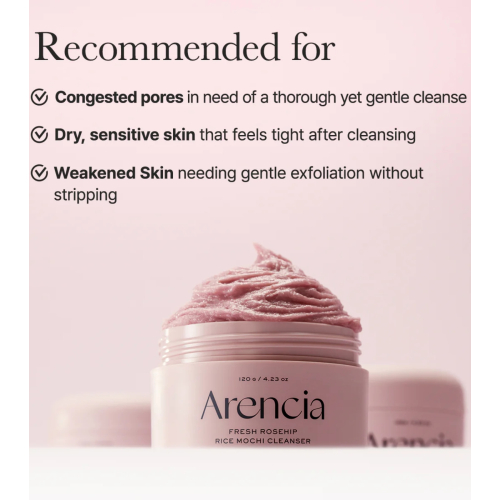 Arencia - Sabonete Facial Fresh Rosehip Mochi