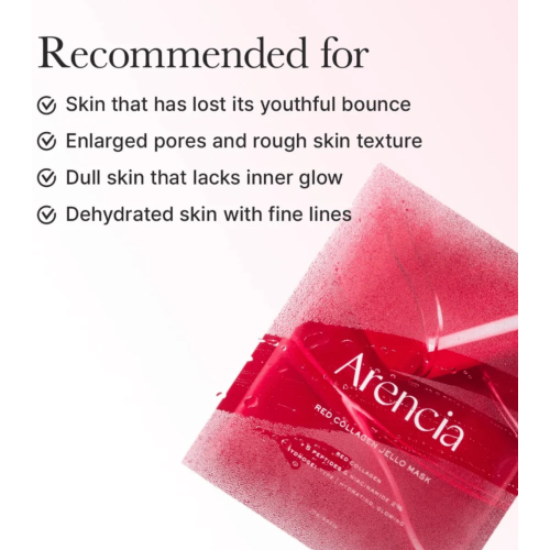 Arencia - Máscara facial Red Collagen Jello