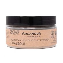 Arganour - Pó de argila vulcânica para rosto e cabelo